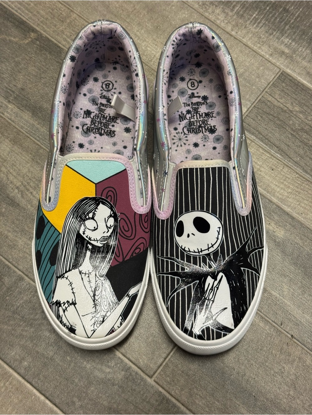 The Nightmare Before Christmas Kids' Slip-On Shoes - Multi